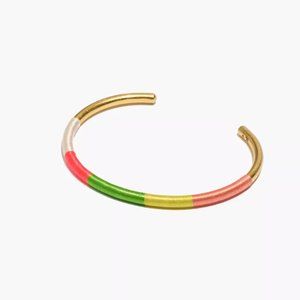 Madewell Neon Wrapped Cuff Bracelet
